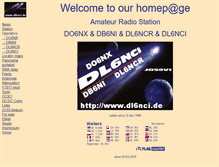 Tablet Screenshot of dl6nci.de
